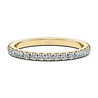 Angeli Wedding Ring with Natural Diamonds 0.33ct Total Weight