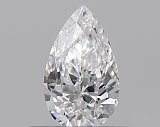 0.29 ct D VS2 Pear Shape Natural Diamond
