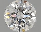 0.91 ct F VVS1 Round Shape Natural Diamond
