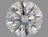 0.91 ct F VVS1 Round Shape Natural Diamond