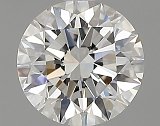 0.90 ct F VVS1 Round Shape Natural Diamond