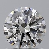 0.84 ct H VVS1 Round Shape Natural Diamond