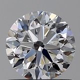 0.80 ct D VVS2 Round Shape Natural Diamond