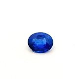 4.04 ct Oval Blue Natural Sapphire