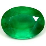 4.94 ct Oval Green Natural Emerald