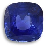 7.06 ct Cushion Blue Natural Sapphire