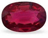 3.06 ct Oval Red Natural Ruby