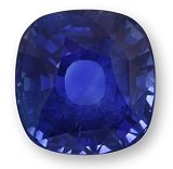 6.08 ct Cushion Blue Natural Sapphire