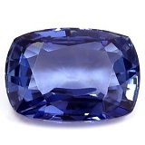 3.40 ct Cushion Blue Natural Sapphire