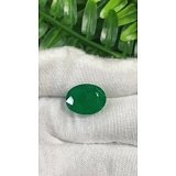 6.12 ct Oval Green Natural Emerald