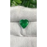 2.51 ct Heart Green Natural Emerald
