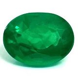 5.13 ct Oval Green Natural Emerald