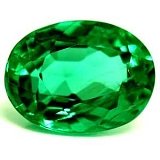1.25 ct Oval Green Natural Emerald