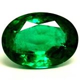 2.82 ct Oval Green Natural Emerald