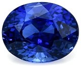 6.23 ct Oval Blue Natural Sapphire