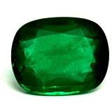 7.43 ct Cushion Green Natural Emerald