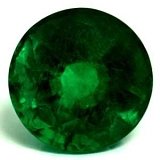 4.78 ct Round Green Natural Emerald