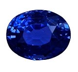 8.03 ct Oval Blue Natural Sapphire