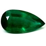3.39 ct Pear Green Natural Emerald