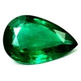 1.21 ct Pear Green Natural Emerald