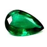 1.21 ct Pear Green Natural Emerald