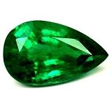 2.42 ct Pear Green Natural Emerald