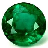 1.86 ct Round Green Natural Emerald