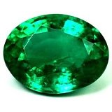 2.26 ct Oval Green Natural Emerald