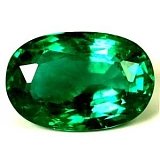 2.28 ct Oval Green Natural Emerald