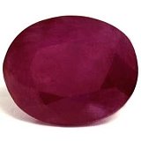 4.85 ct Oval Red Natural Ruby