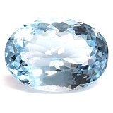 5.99 ct Oval Blue Natural Aquamarine