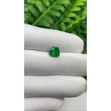 1.78 ct Heart Green Natural Emerald
