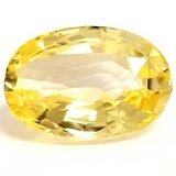 2.65 ct Oval Yellow Natural Sapphire