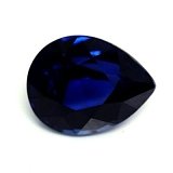 1.15 ct Pear Blue Natural Sapphire