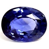 3.06 ct Oval Blue Natural Sapphire