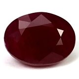 4.83 ct Oval Red Natural Ruby
