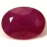 1.87 ct Oval Red Natural Ruby