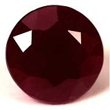 2.55 ct Round Red Natural Ruby