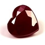 1.45 ct Heart Red Natural Ruby