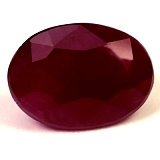 4.63 ct Oval Red Natural Ruby