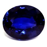 2.52 ct Oval Blue Natural Sapphire