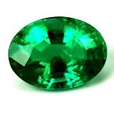 2.34 ct Oval Green Natural Emerald