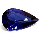 1.06 ct Pear Blue Natural Sapphire