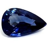 1.04 ct Pear Blue Natural Sapphire