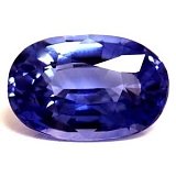 1.40 ct Oval Blue Natural Sapphire