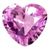 0.97 ct Heart Pink Natural Sapphire