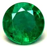 1.79 ct Round Green Natural Emerald