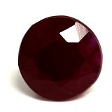 2.15 ct Round Red Natural Ruby
