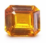 6.19 ct Emerald Orange Natural Sapphire