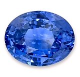 4.61 ct Oval Blue Natural Sapphire